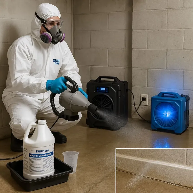 Sanitization and Odor Removal process in Texas City, TX