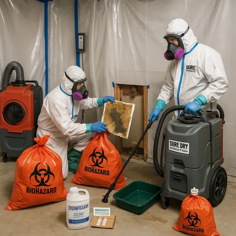 Contaminated Water Handling Protocols process in Texas City, TX