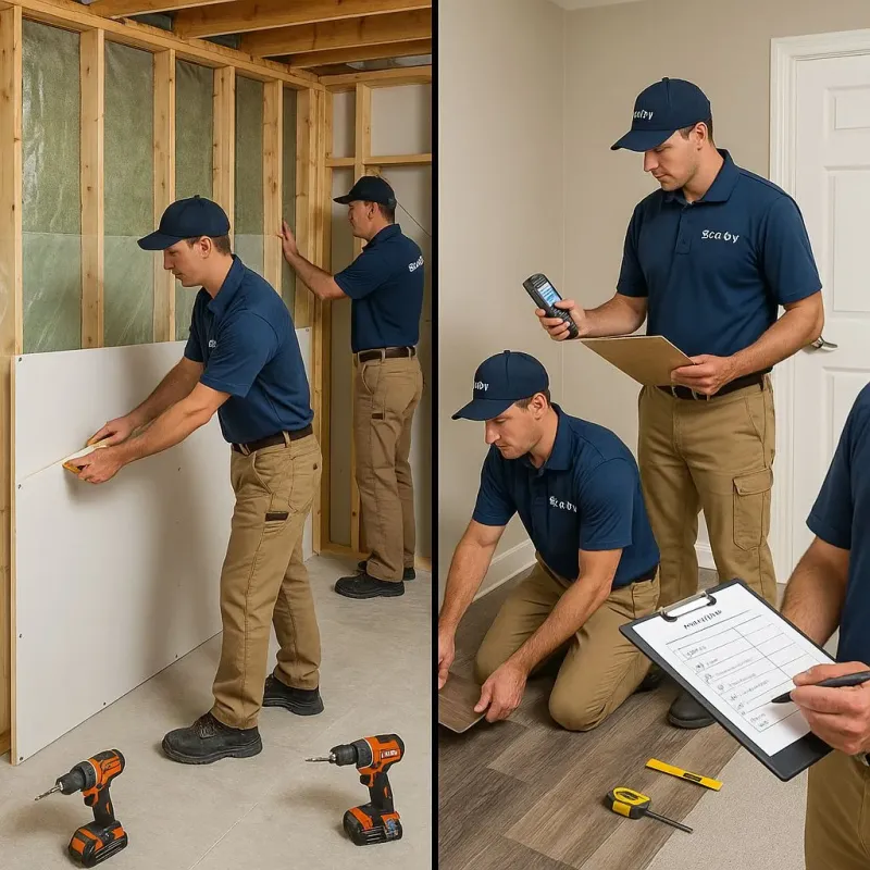 Repairs and Reconstruction process in Texas City, TX
